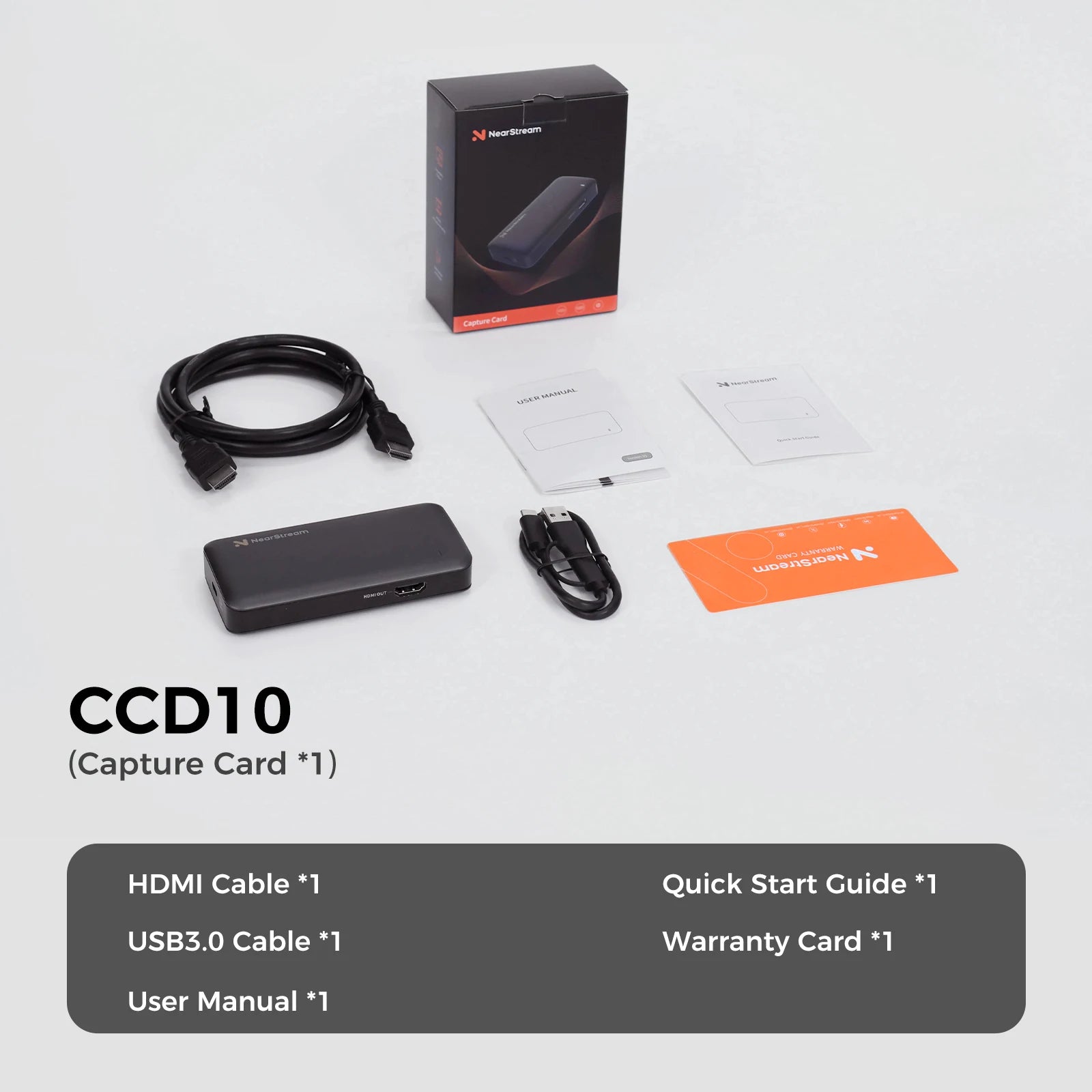 1080p60 USB-C Video Capture Card – 4K HDMI Passthrough, OBS Compatible for PC/Console