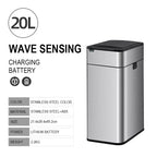 20L Smart Sensor Kitchen Trash Can Stainless Steel