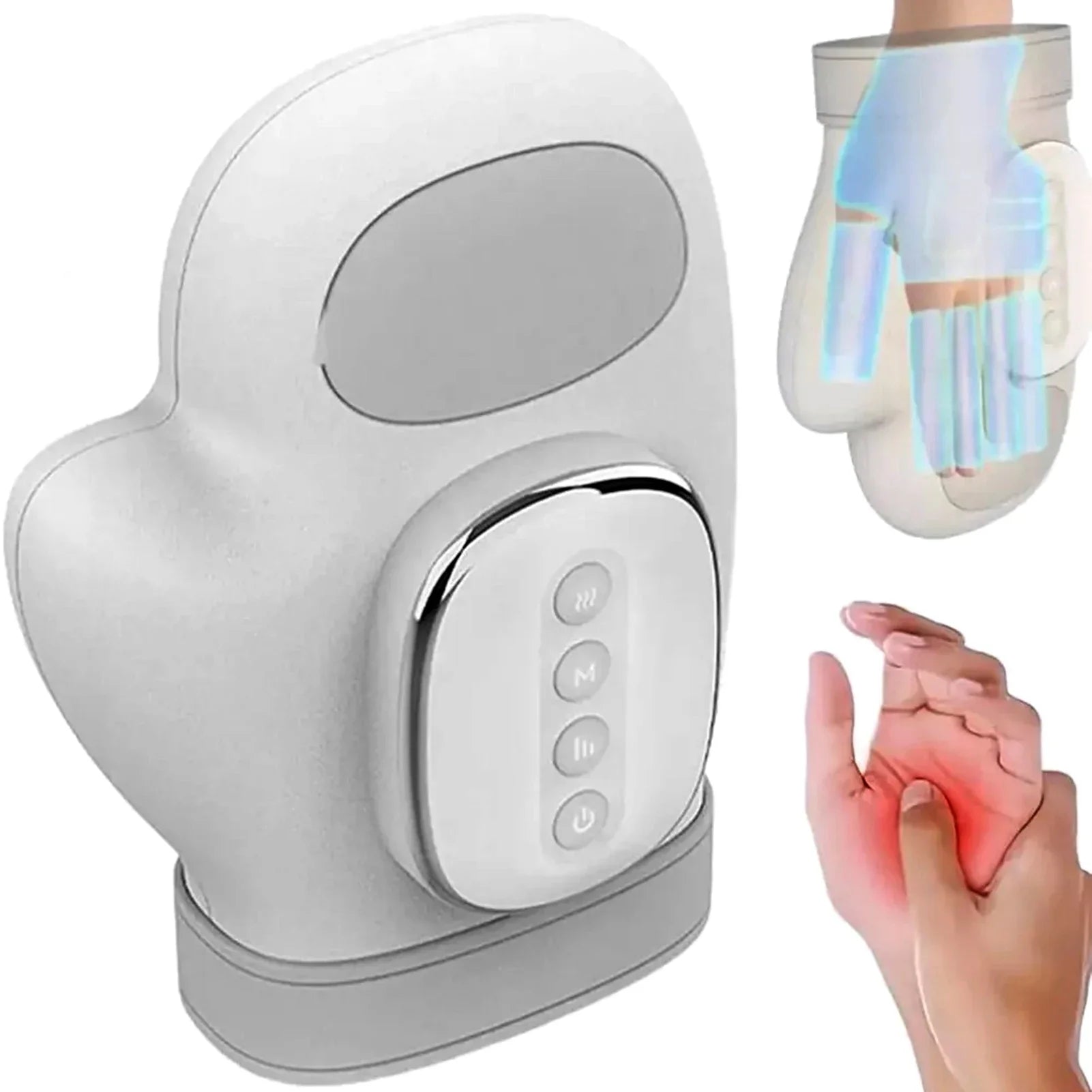 5-Level Air Compression Cordless Hand Therapy Massager