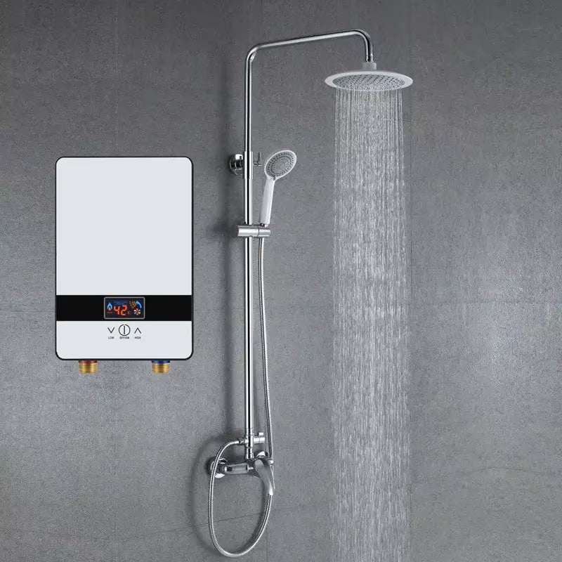 Wall-Mounted 6500W Electric Water System Instant Hot Water for Bathroom or Kitchen Use