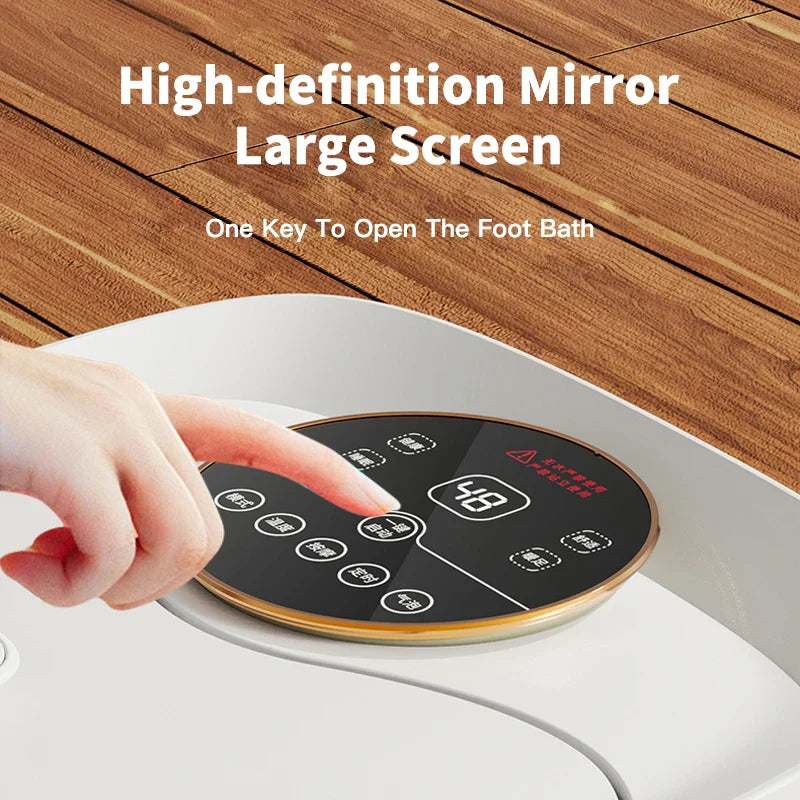 Foldable P30 Foot Bath Massager with Heat and Relaxing Vibration