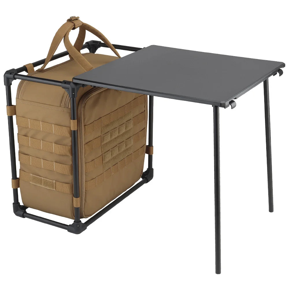 Durable Alloy Camping Table for BBQ, Hunting & Outdoor Use