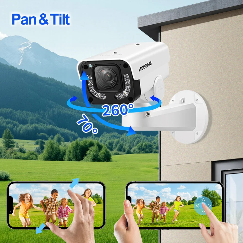 Outdoor 4K IP Camera with 30x Optical Zoom & Vehicle Detection SONY IMX415 30X