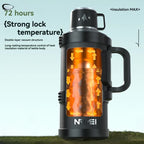 1700ML Stainless Steel Vacuum Flask with 72H Insulation