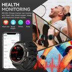 Outdoor Smartwatch with Heart Rate Monitor, AMOLED Screen and Long Battery Life