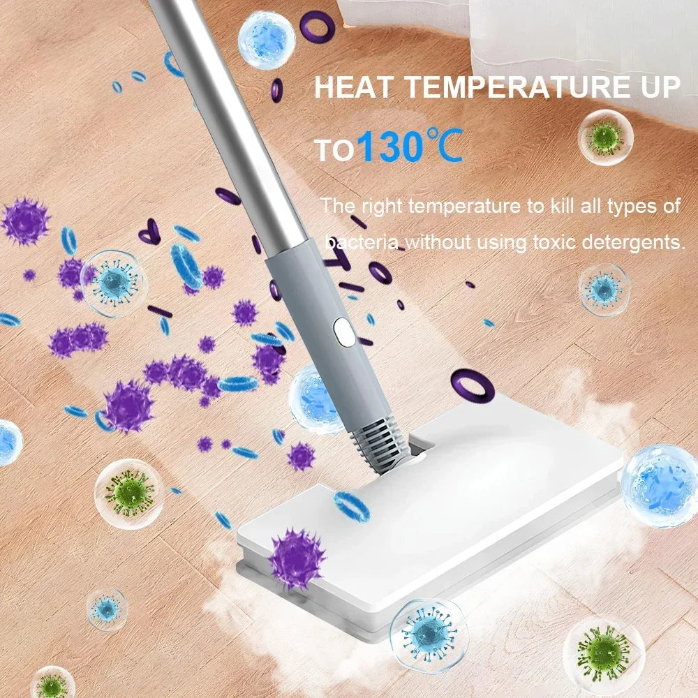 Rechargeable Steam Mop with 3 m Cord & Accessories