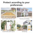 2-Pack 3MP Wireless Outdoor Battery Security Cameras