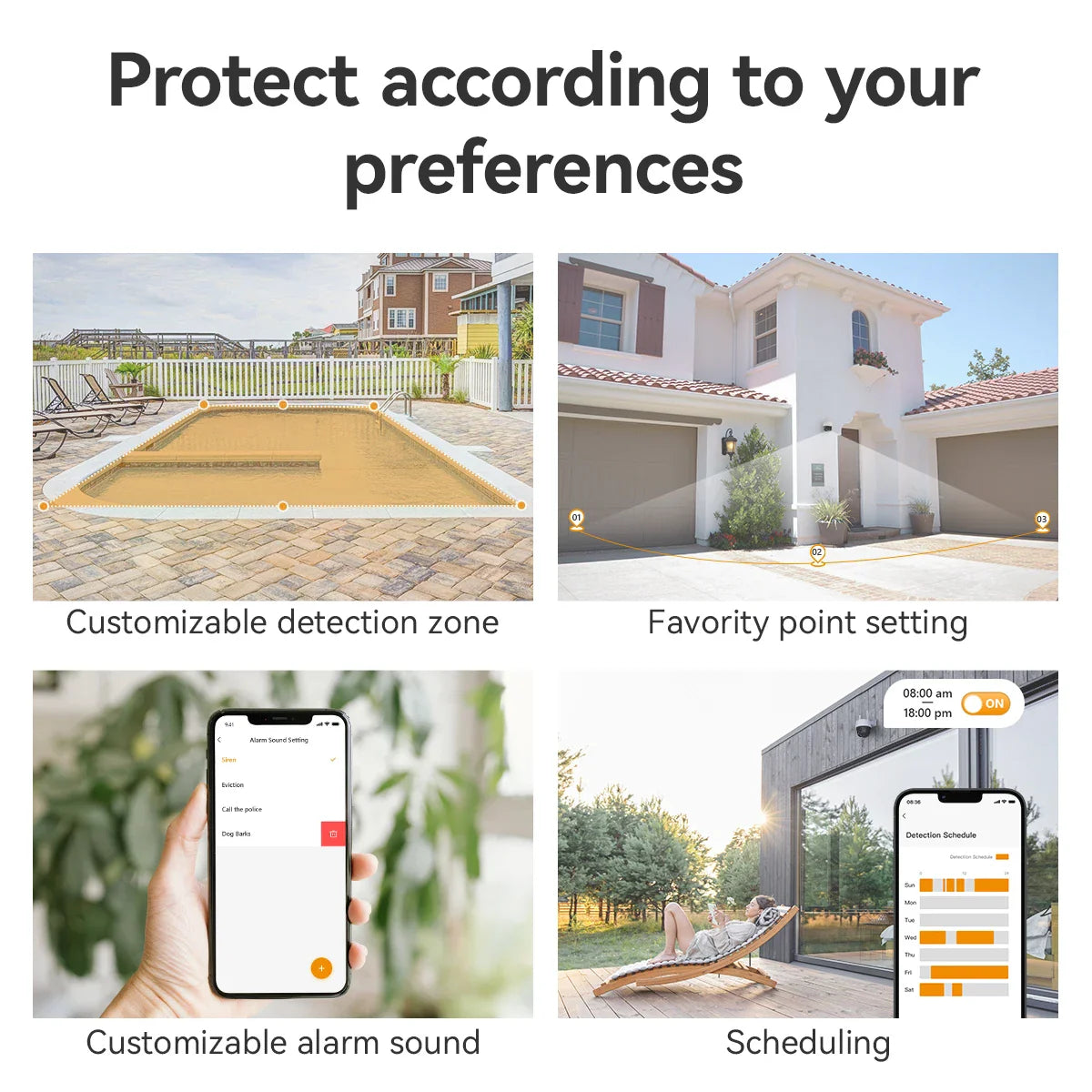 2-Pack 3MP Wireless Outdoor Battery Security Cameras