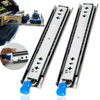 10" Industrial Drawer Runners with Lock, 120kg Capacity, Full Extension
