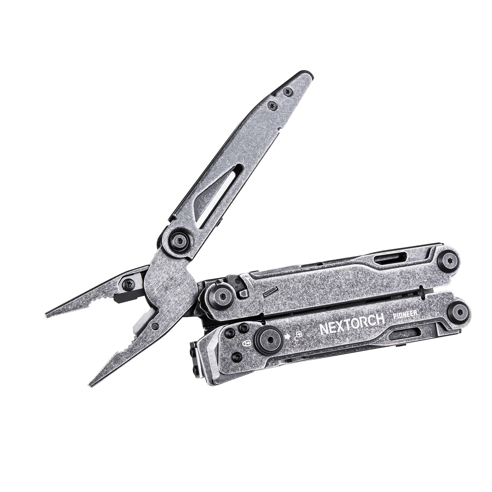 Portable 14-in-1 Stainless Steel Multitool Pliers with Saw, File & Bottle Opener for Outdoors