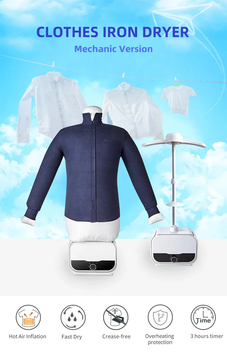 1200W Folding Clothes Dryer – Quick Drying, Baby Safe
