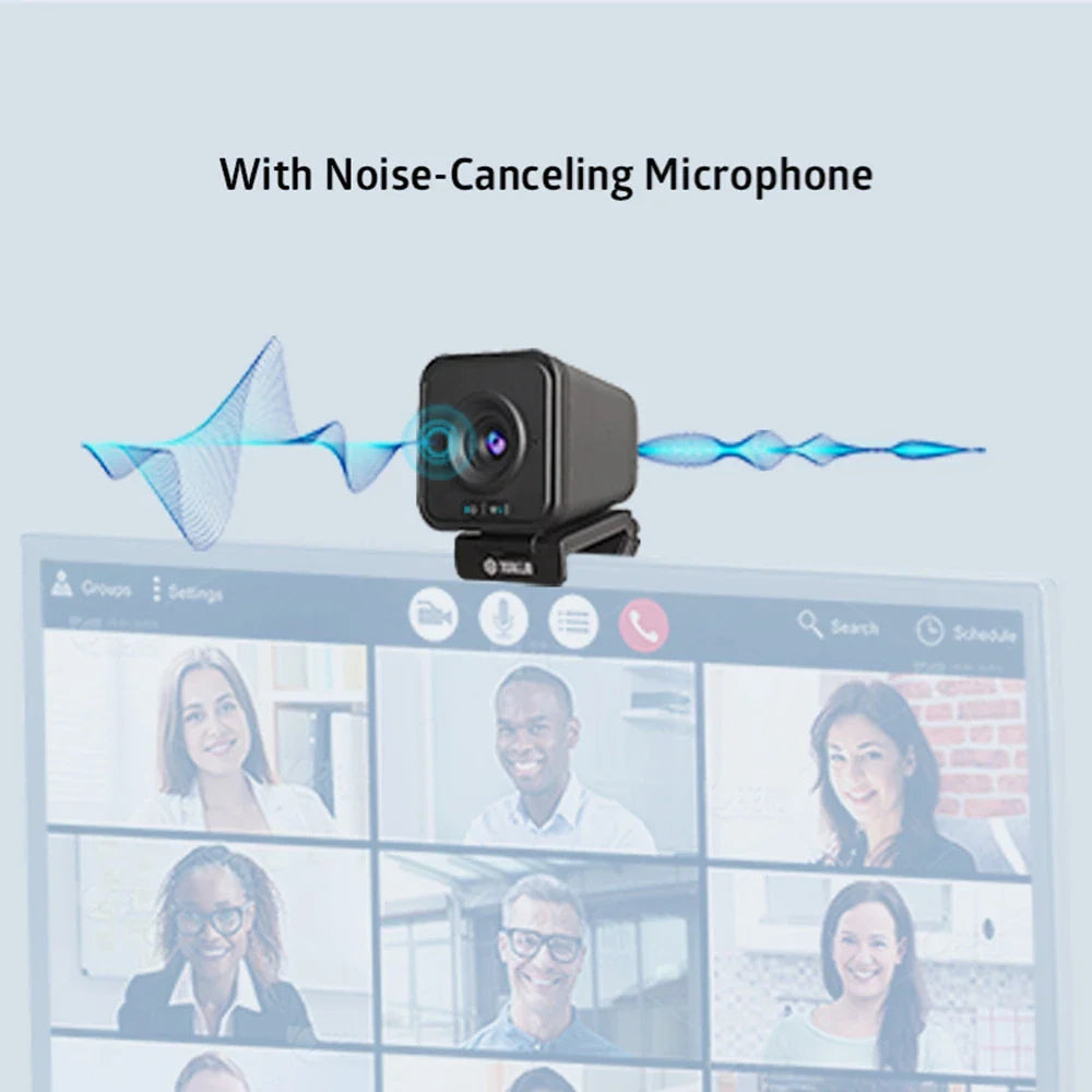 1080p Wireless Webcam with Microphone for PC and Streaming