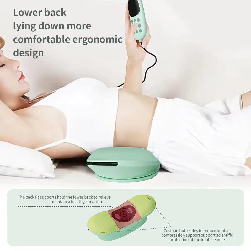 Rechargeable Waist Massager with Heat and Air Compression