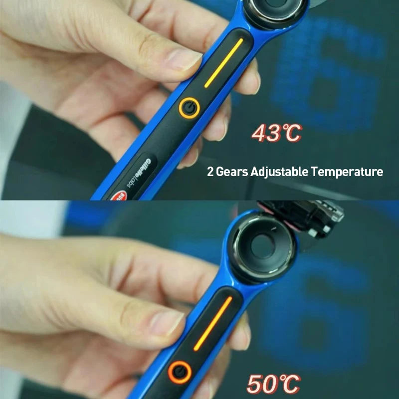 Cordless Heated Razor with 5 Nanotech Blades and Travel Case Bugatti Edition