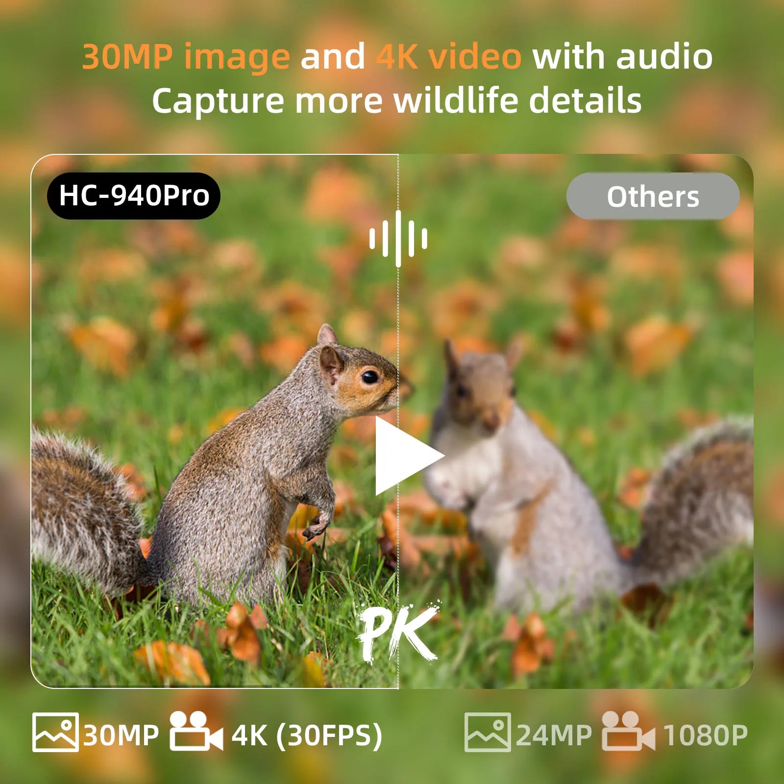 4G Outdoor Trail Camera with 4K UHD Recording, 36MP Images and App Control