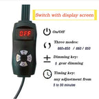12V Infrared LED Therapy Lamp 180 Beads for Pain Relief