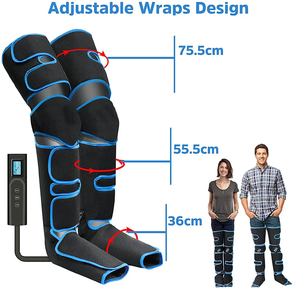 Electric Leg Massager with Air Compression and Heating