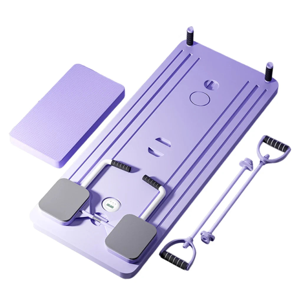 Heavy Duty Home Fitness Board with Timer and Handles