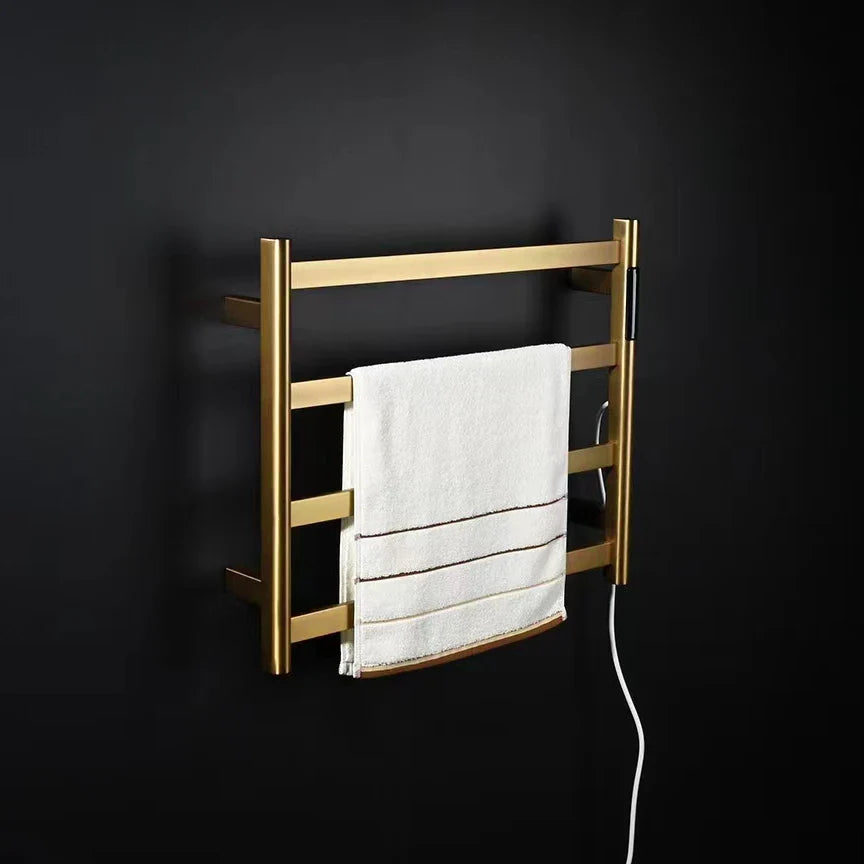 Smart Bathroom Towel Dryer with Temperature and Time Control