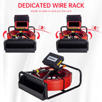 17mm Pipe Inspection Camera with 10m Cable, DVR Recorder & 4.3" Display