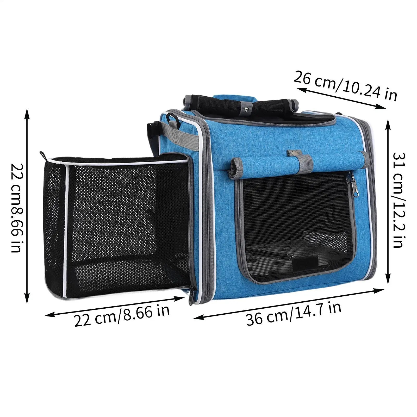 Multifunctional Pet Carrier for Bike, Car, and Travel
