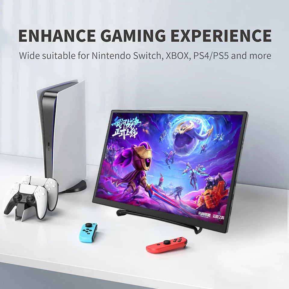 10.5 Inch Portable Monitor 1280P Second Screen for Laptop
