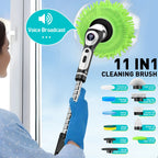 Cordless Bathroom Scrubber with Adjustable Extension Handle