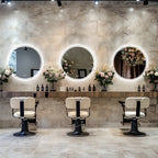 Smart Round LED Bathroom Mirror 60cm with Touch Control & Waterproof Design