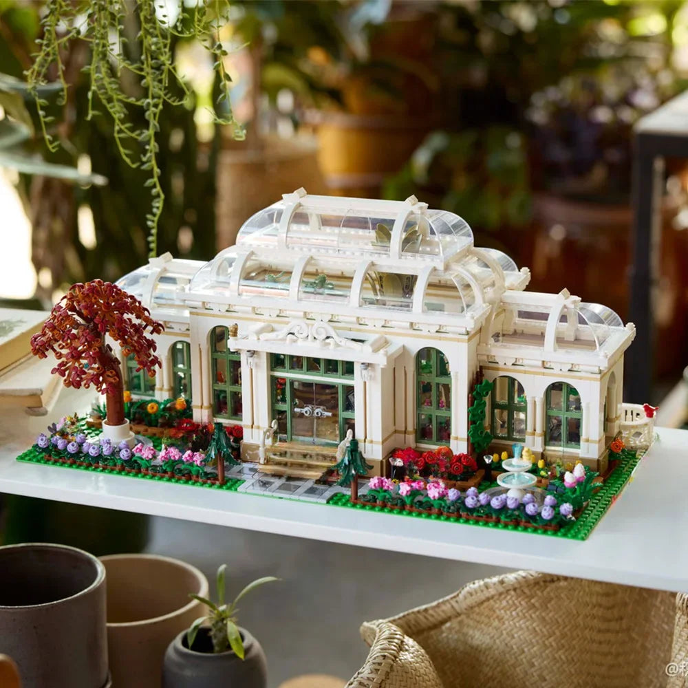 Botanical Garden Model Building Blocks, DIY Toy Set