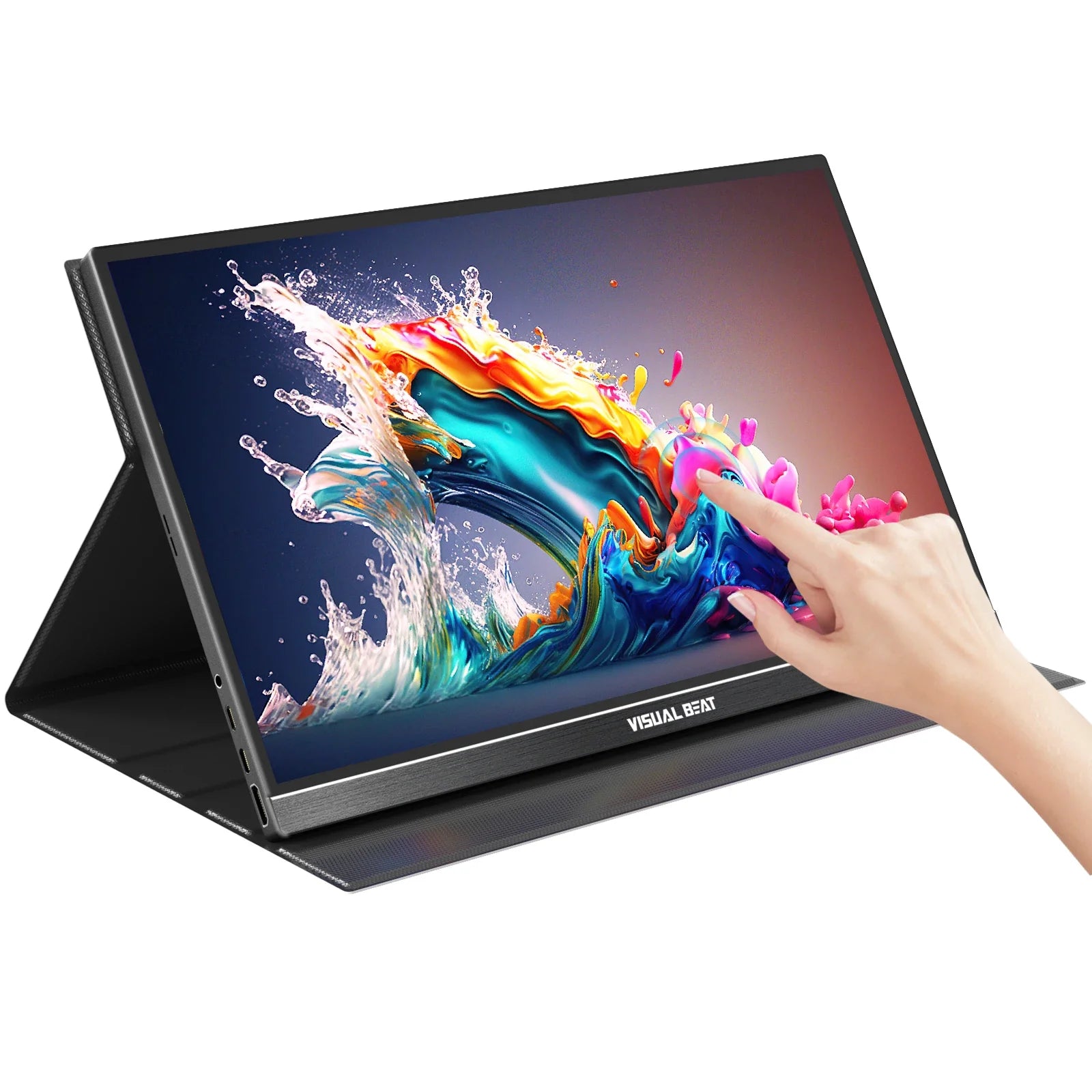 15.6" Portable Touchscreen Monitor 1080P FHD HDR