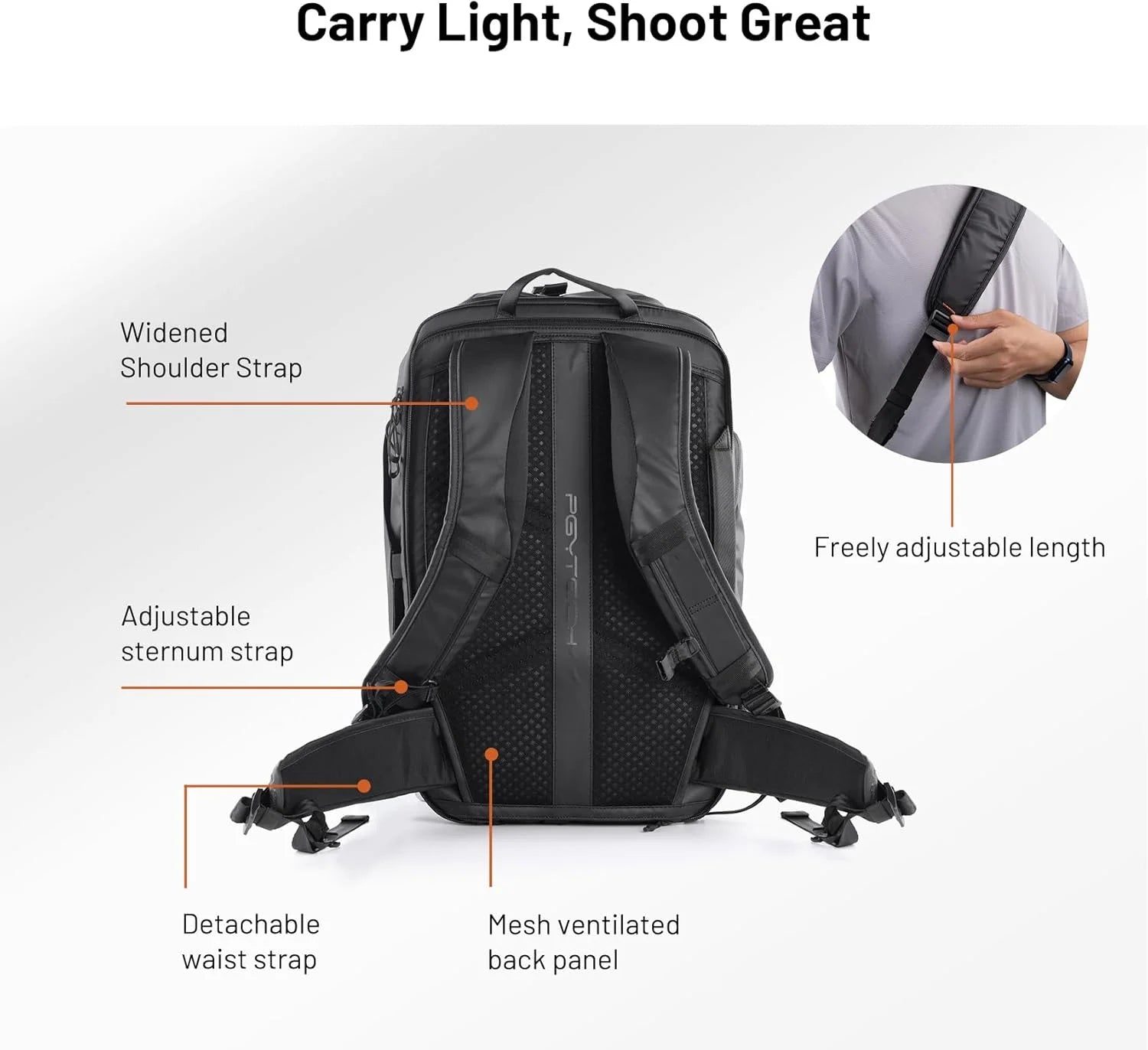 35L Waterproof Travel Backpack for DSLR and DJI Drones