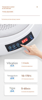 White Smoke-Free Sitting Moxibustion Device with Seat Cushion