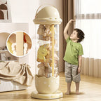 172cm Astronaut Toy Organizer with Lights & Height Chart