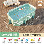 Portable XL Swimming Pool Easy Setup, Inflatable & Foldable Design for Outdoor Use