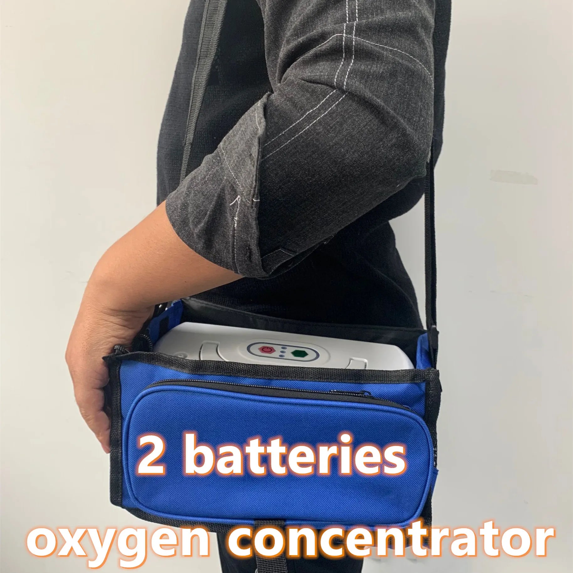 Rechargeable 3L Portable Oxygen Machine with Dual Power For Home, Car & Outdoor Use EU Plug