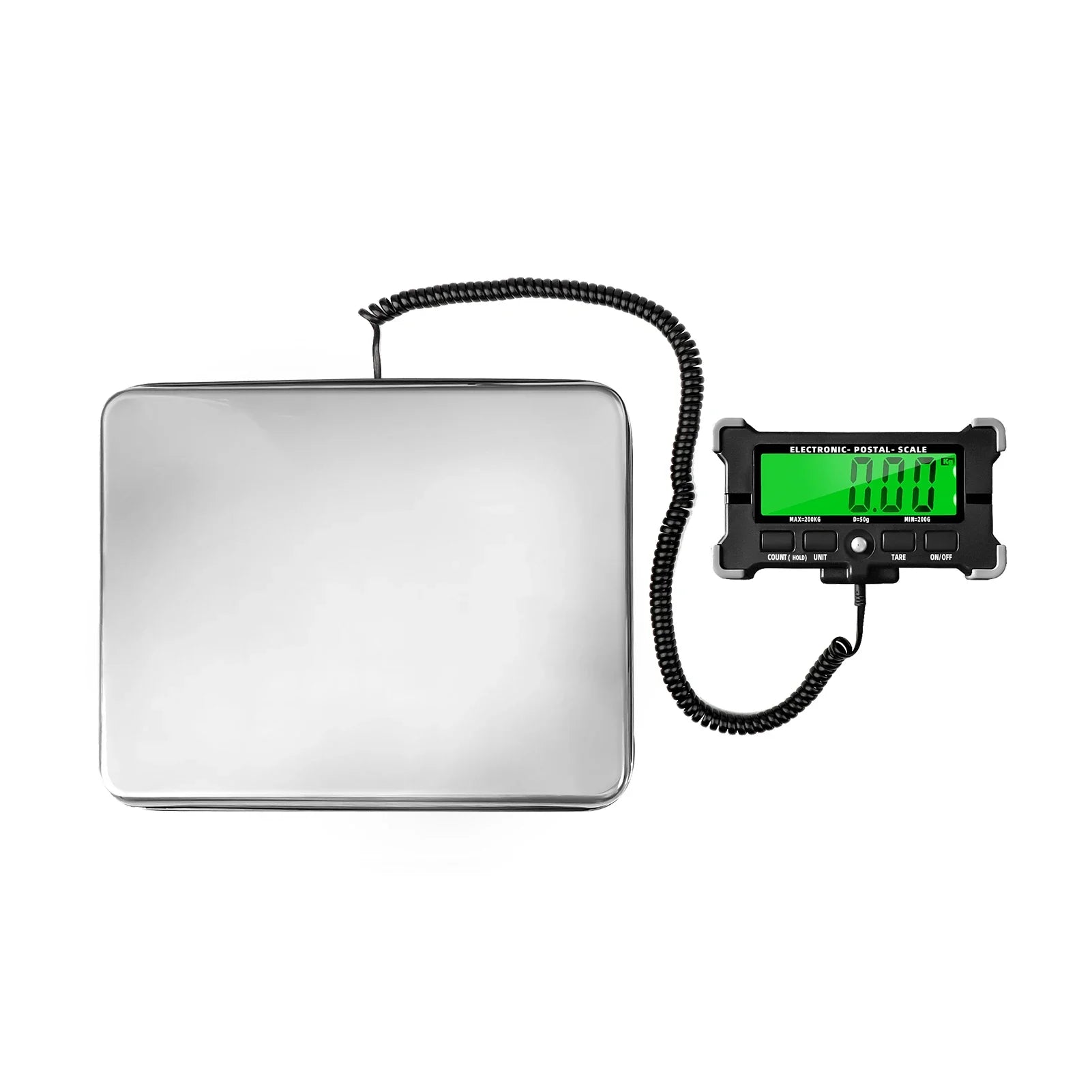 200kg Digital Postal Scale with LCD Display & Tare Function