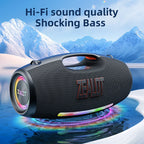 Portable Outdoor Bluetooth Speaker 250W with Fast Charging
