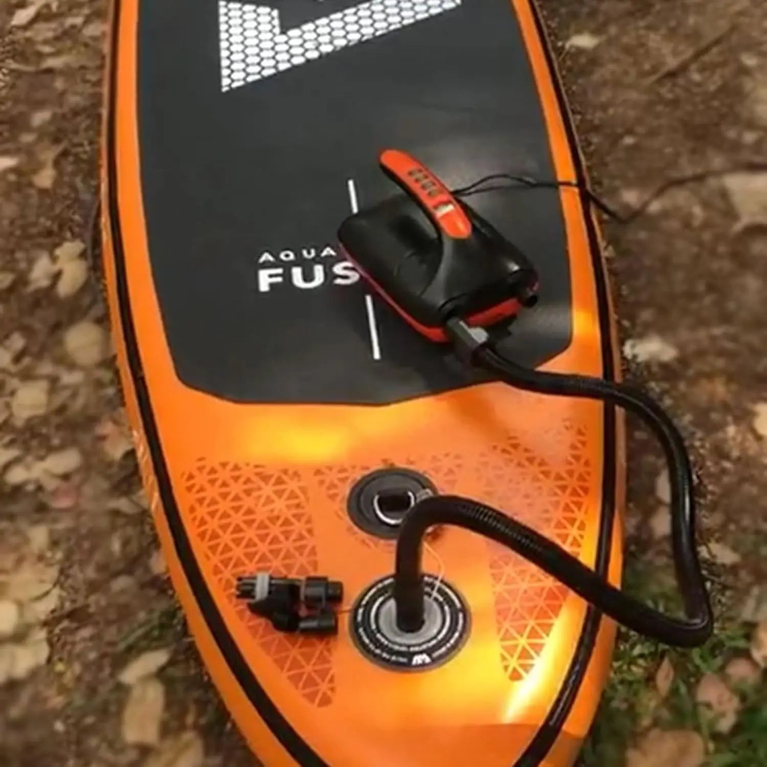 12V Electric Paddle Board Pump with 20 PSI Preset and Long Hose