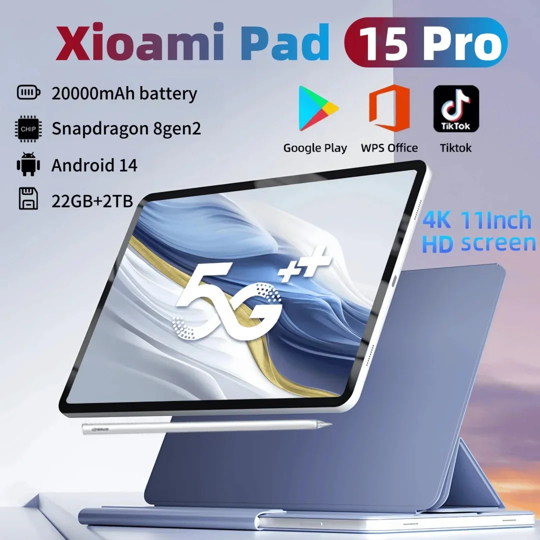 11" Full HD Tablet with Dual SIM and Accessories