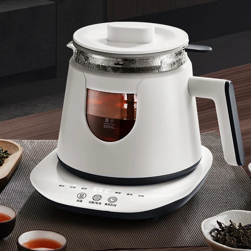 1.8L Electric Glass Tea Pot with Temperature Control and Fast Heating