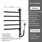 Touch Control Bathroom Towel Rail with Digital Display