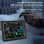 Wireless Weather Station with Outdoor Sensor & App Control