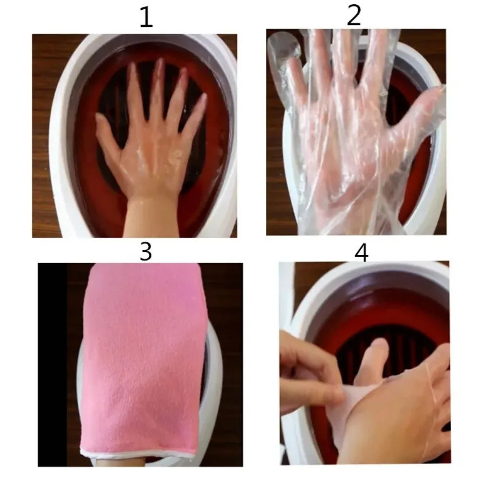 Electric Paraffin Wax Bath for Smooth Skin – Pink