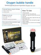 7-in-1 CO2 Bubble Oxygen Facial Machine with Retouch Kit