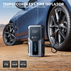 1500A Portable Car Jump Starter with 150PSI Air Pump
