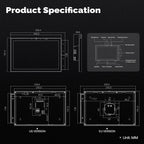 Multi-Protocol Smart Home Panel with Intercom and Voice Control