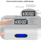 Portable CPAP Ozone Cleaner with Rechargeable Battery and Mask Kit