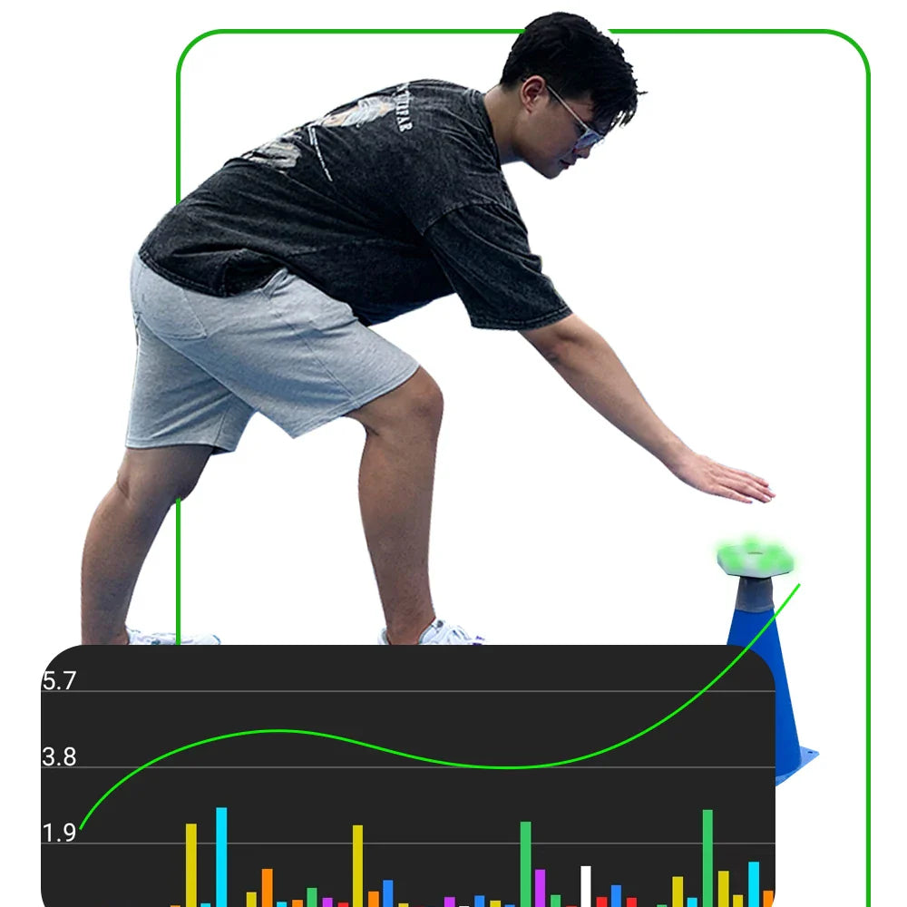 12 Pack Smart Reaction Training Lights with App Control