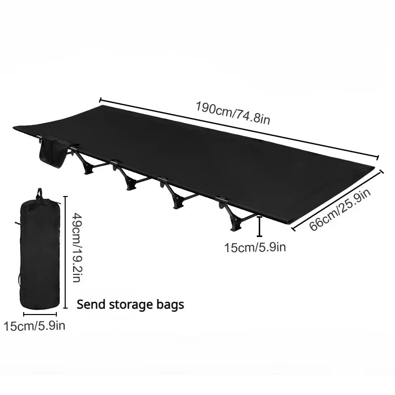 Ultralight Compact Camping Bed for Hiking, Travel and Outdoor Adventures