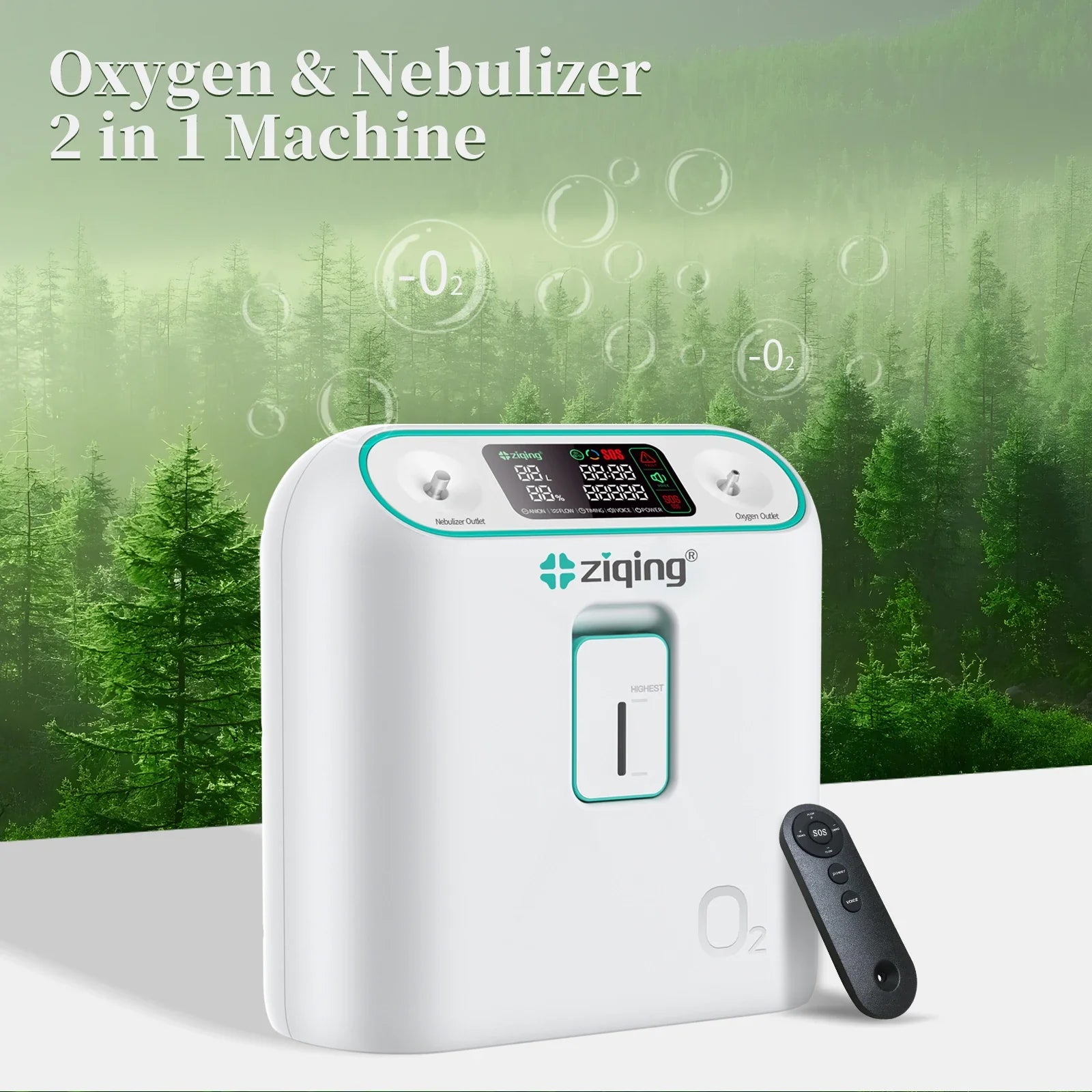 Home Oxygen Machine 96 Percent Purity with AU Plug